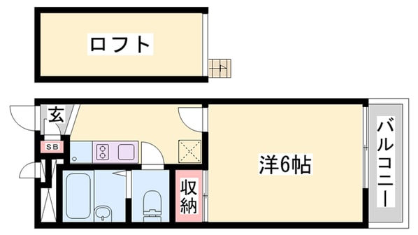 明石駅 バス15分  水谷2丁目下車：停歩1分 1階の物件間取画像